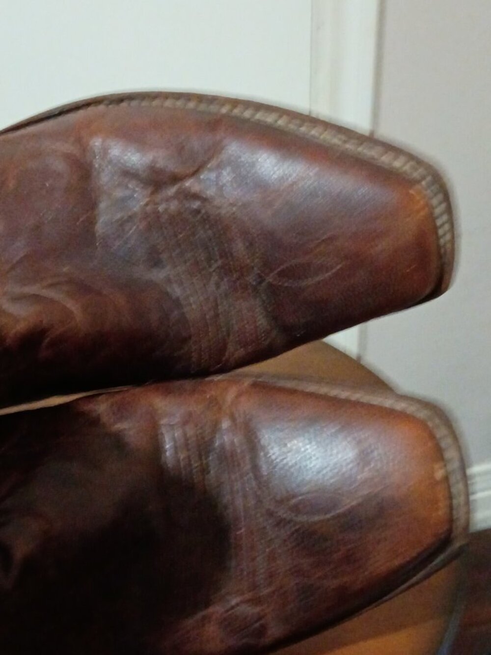 Moonshine Spirit Brad Paisley BBM87 Square Toe Cowboy Boots Men 8.5 EE Brown - Picture 13 of 13